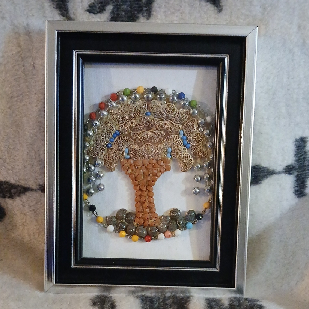 Handmade Art Jewelry Tree